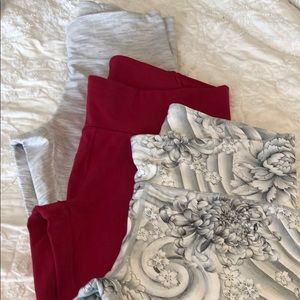 Lululemon Traintime crops size 10.